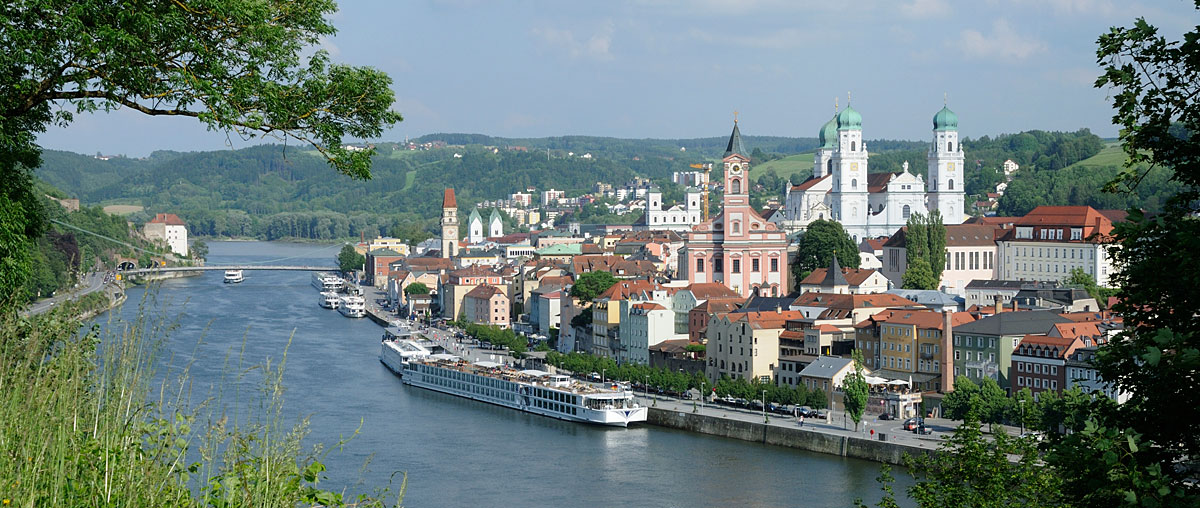 Bayerischer Wald - Dreiflüssestadt Passau
