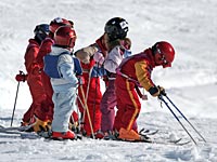 Ski fahren im bayerischen Wald