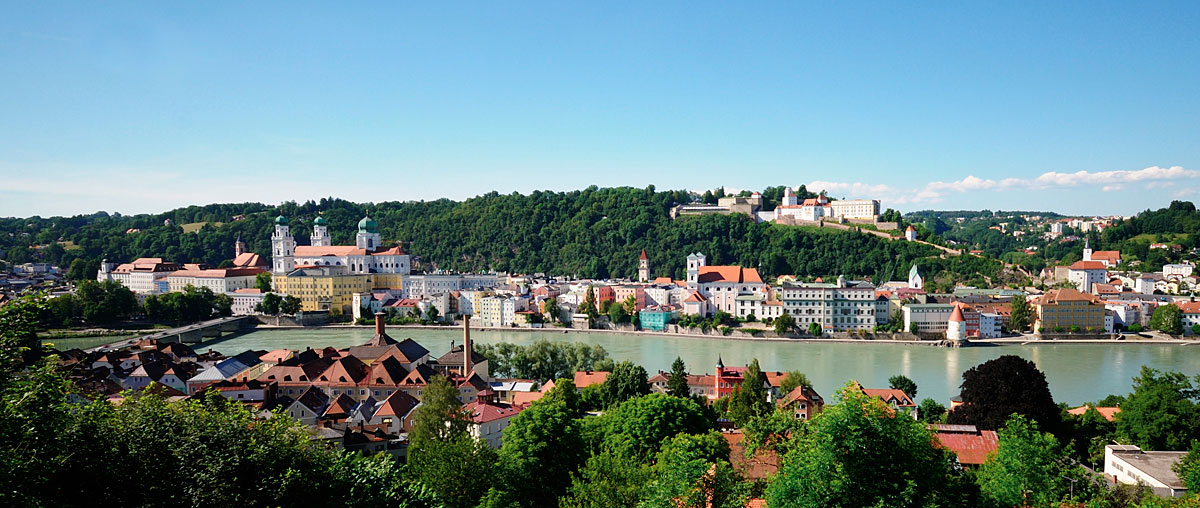 Ostbayern - Dreiflüssestadt Passau